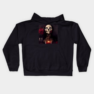 Skulls and roses Kids Hoodie